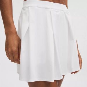 lululemon athletica White Tennis Skirt